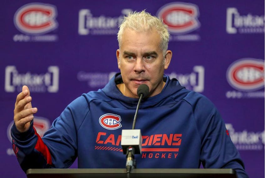 "It's a challenge," Canadiens head coach Dominique Ducharme said about his team getting off to an 0-4-0 start. "But how do you respond to the challenge?"