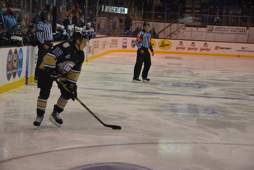 Charlottetown Islanders left-winger Patrick Guay is looking forward to a busy upcoming stretch in the Quebec Major Junior Hockey League. The Islanders host back-to-back games at Eastlink Centre this weekend against the Rouyn-Noranda Huskies on Oct. 23 at 7 p.m. and the Val-d’Or Foreurs on Oct. 24 at 3 p.m.