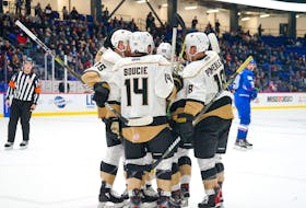 For a second straight night, the Newfoundland Growlers got to celebrate a win in Trois-Rivieres. — Twitter/Newfoundland Growlers