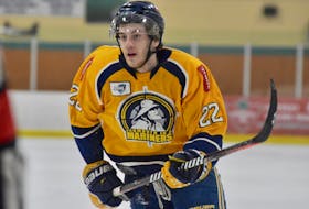 Sam Gillis of Sydney will be the Yarmouth Mariners co-captain this season. SALTWIRE NETWORK