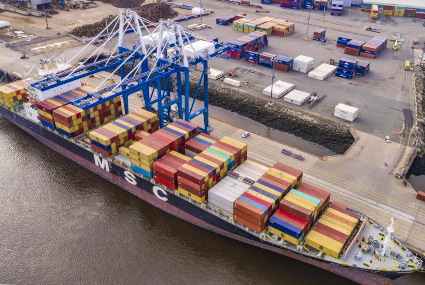 Port Saint John reported a six per cent year-over-year increase in container movement in the New Brunswick harbour during the third quarter, which ended on Sept. 30. 
