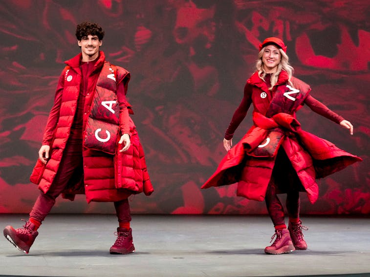 Lululemon unveils what Canada's athletes will wear at Beijing Olympics
