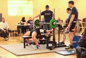 Marion Bridge native Nicole Webber is shown competing at a local event. She will take part in the Eastern Canadian Championship this weekend at the Holiday Inn in Sydney. CONTRIBUTED