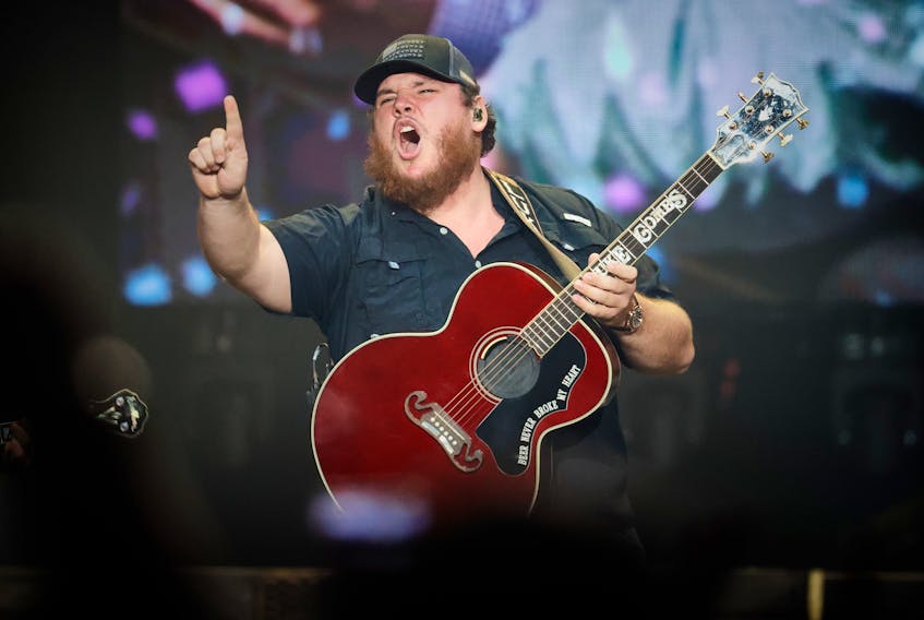 Country music star Luke Combs has been named the first headliner for the 2022 Cavendish Beach Music Festival set for July 7-9, 2022. 