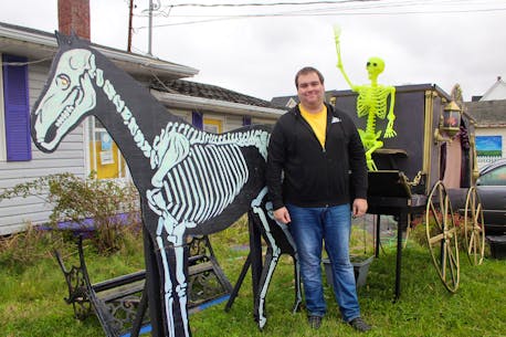 Haunts for pets: Cape Breton man's Halloween cemetery helping animals at local SPCA