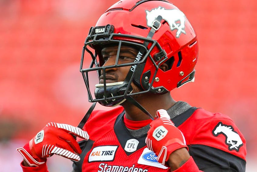 Calgary Stampeders DB Tre Roberson returns to the lineup for Friday's game against the Ottawa RedBlacks.