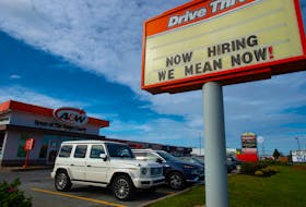 Help wanted signs are just about everywhere across Atlantic Canada, including the A&W in Halifax's Bayers Lake in this photo taken on Friday, Oct. 29, 2021.
Ryan Taplin - The Chronicle Herald