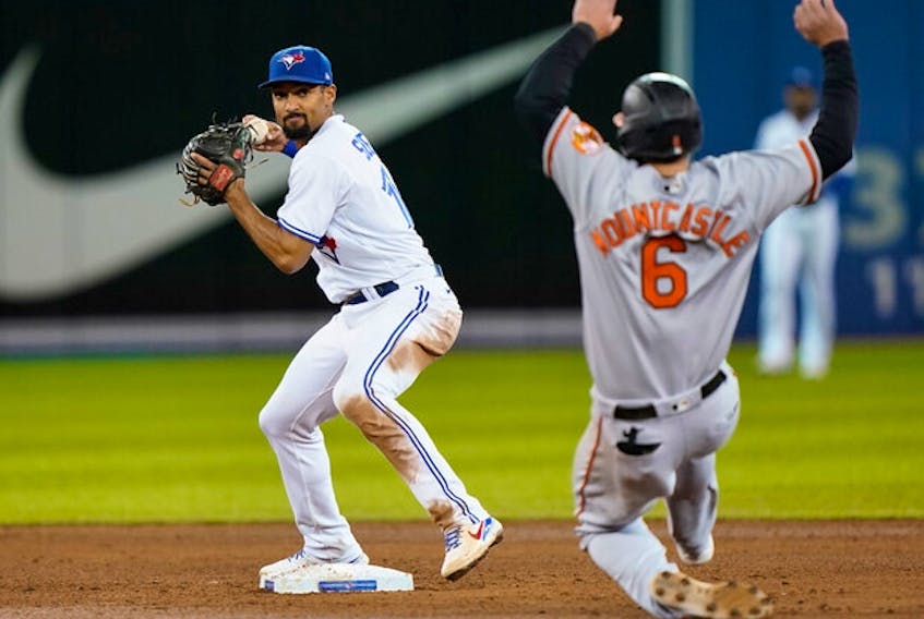 The Blue Jays' Marcus Semien is having another great season.