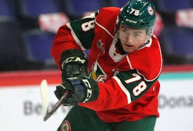 After four season with the QMJHL, Liam Peyton, seen here with the Halifax Mooseheads last year, has joined the Dalhousie Tigers. The 2021-22 AUS season opens this week - TIM KROCHAK / THE CHRONICLE HERALD