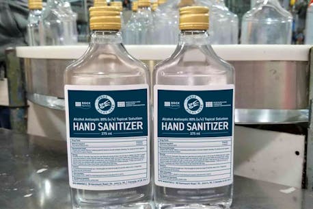 Newfoundland and Labrador Liquor Corp. temporarily stops sale of Rock Spirits hand sanitizer