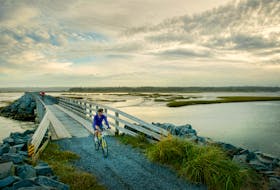 Salt Marsh and Shearwater Flyer Trails section of the Trans Canada Trail, Eastern Shore. - Photo Courtesy Discover Halifax.