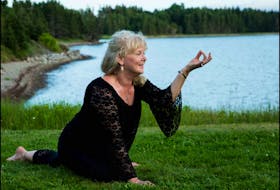 Certified yoga instructor Patsy MacKenzie recently released a DVD entitled “Chair Yoga with Patsy.” CONTRIBUTED