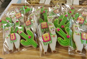 “They make it look so easy and fast in the videos, but that is definitely not the case, especially when you’re new to it,” Michelle Bredell says about decorating cookies.