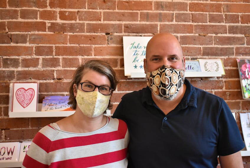 Jessica and Mike Fritz, owners of The Gallery Coffee House & Bistro, are surprised with how well the P.E.I. vax pass has gone so far and are looking forward to a more streamlined process once the QR codes and apps are introduced later in October.