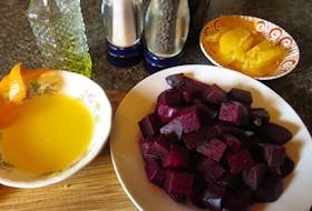 Roasted Beets with Citrus is a tasty side dish for Thanksgiving or any other autumn meal.