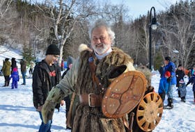 Dave Elms has been the Corner Brook Winter Carnival mascot Leif the Lucky for 28 years and is chair for the festival's 50th anniversary, which is once again being postponed due to the COVID-19 pandemic.