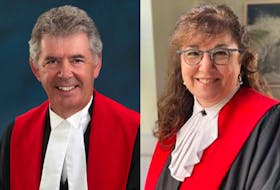 Nova Scotia Supreme Court Justice Nick Scaravelli and provincial court Judge Barbara Beach. - Nova Scotia Judiciary
