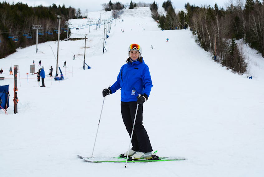Leslie Wilson is the manager at Ski Wentworth in Nova Scotia. 
