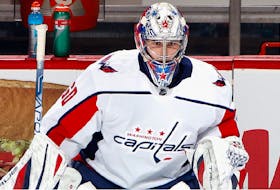 Former Halifax Mooseheads goalie Zachary Fucale made his NHL debut on Thursday for the Washington Capitals in their road game against the Detroit Red Wings. - Washington Capitals