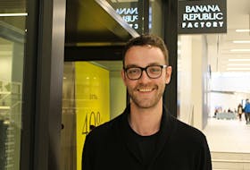 Stephen Lockman is store manager at Banana Republic Factory Store in the Avalon Mall. He believes CERB made it a lot harder for young people to get back into the workforce. Chantel Murrin