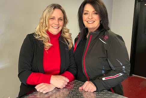 Peterbilt Atlantic’s vice president of operations Terri Lynn Arseneault (left) and Deer Lake branch manager Debbie Adams (right) are two of the hard-working employees who make it a top priority to take good care of Peterbilt Atlantic customers. 

PHOTO CREDIT: Contributed