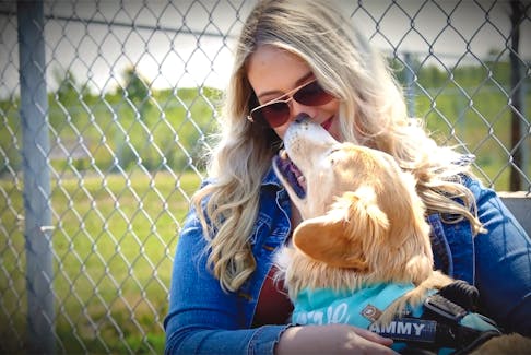 Rebecca Oxford started volunteering with the regional SPCA in St. John’s, and wound up adopting a very special dog named Sammy.

PHOTO CREDIT: Contributed
