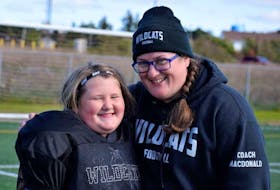 Melissa MacDonald, right, and her eight-year-old daughter, Layla, shared a love of football. MacDonald ended up coaching her daughter’s team before volunteering to coach a number of other teams in the Souris area in a variety of sports. The mother and daughter were killed in an accident on Nov. 14 in Cardigan.