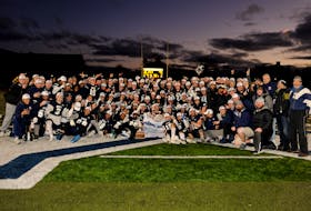 The St. Francis Xavier X-Men captured their 15th overall Loney Bowl championship on Saturday after defeating the Bishop's Gaiters 25-17 in the AUS football final in Antigonish. - BRYAN KENNEDY / ST. F.X. ATHLETICS