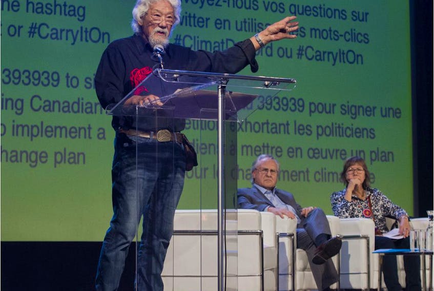 Environmental activist David Suzuki says it's long overdue for politicians and global leaders to take meaningful action to address climate change.