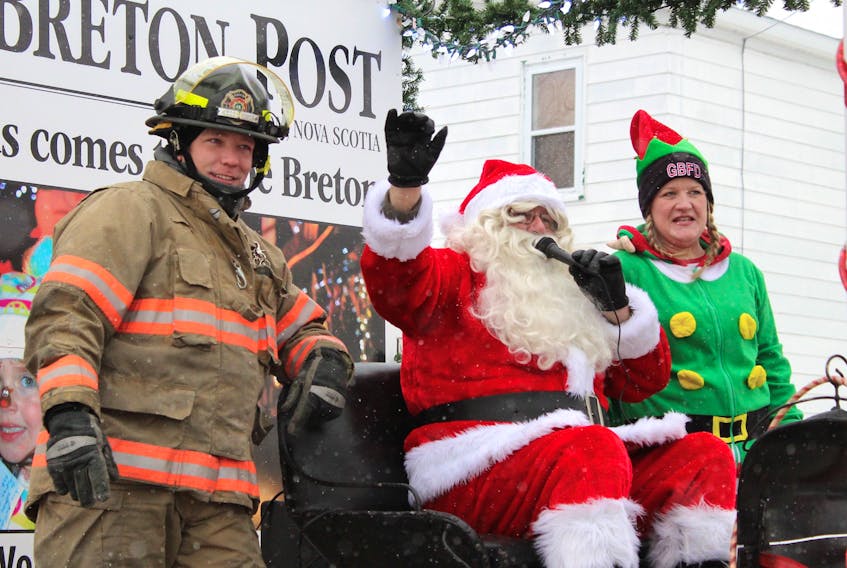 The Glace Bay Volunteer Fire Department received the go-ahead to hold a moving Santa Claus parade on Dec. 4 at 2 p.m. CAPE BRETON POST FILE