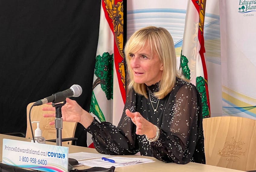 Dr. Heather Morrison, P.E.I.'s chief public health officer, said she is concerned with how quick COVID-19 is spreading after six new cases were confirmed to be linked to a Prince County cluster. A seventh case, identified Nov. 23, is currently under investigation.