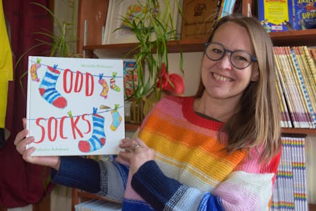 Fun-loving U.K. children's author brings smiles and talent to Nova Scotia
