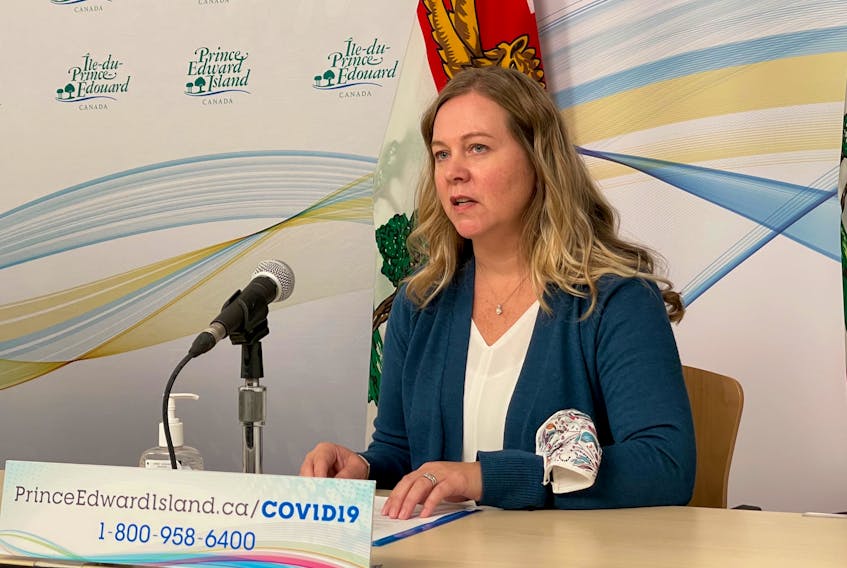 Marion Dowling, Health P.E.I. chief of nursing, said during a Nov. 23 briefing that parents need to ensure they are registering their children for the proper clinics, as doses for children under 12 are different than those for 12 and over. 
