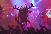 The band GWAR in a scene from the documentary This is GWAR by Scott Barber.