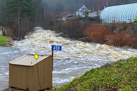 Sights and sounds of flooding and wind damage around Cape Breton
