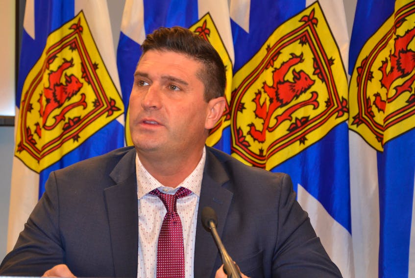 Geoff MacLellan, a former Liberal housing minister, speaks about his new role as head of the HRM housing task force at a news conference in Halifax on Thursday, Nov. 25, 2021.