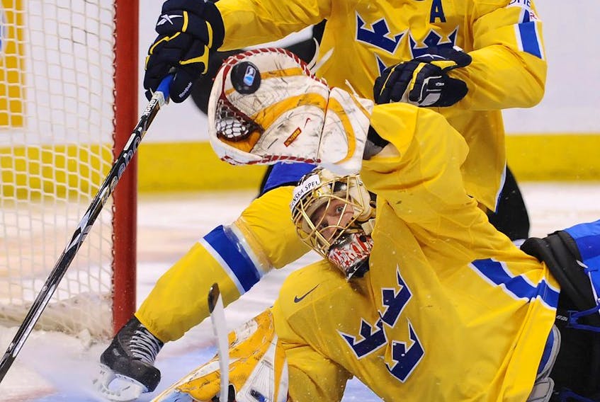 Jacob Markstrom manned the crease for Sweden during the 2009 world juniors. With the way he's playing for the Flames this season, he's likely the front-runner to be the man between the pipes for Sweden during the upcoming 2022 Winter Olympic Games as well.