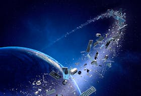 NASA estimates that there are 8,000 metric tonnes of space debris whirling around the Earth. — 123RF photo illustration