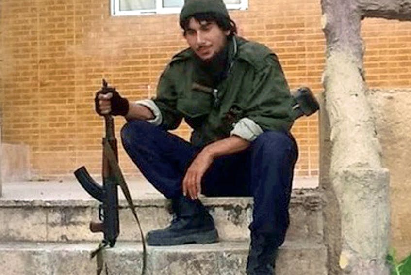 Safwan Al-Kanadi, identified as Sami Elabi from Montreal, left Canada to fight in Syria.