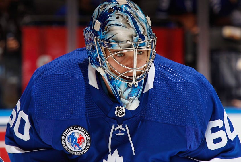 Joseph Woll will get the start in net for the Maple Leafs on Friday night in San Jose.