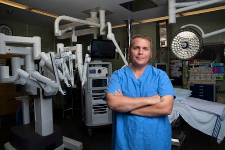His life was saved by one surgical robot. Now he advocates for another.