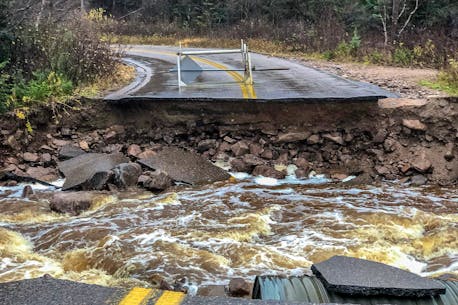‘Kind of terrifying’: Temporary road opens at White Point in Victoria County following storm washouts
