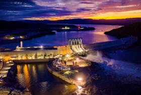 An aerial view of the Muskrat Falls site. — CONTRIBUTED PHOTO