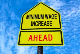 Minimum wage in P.E.I. is set to increase by 70 cents in April 2022.