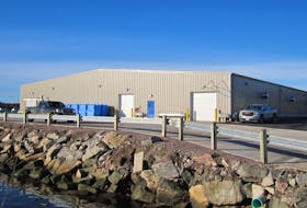 This new building at Mary's Harbour, Labrador, is the saltfish production facility for the Labrador Fishermen's Union Shrimp Co.