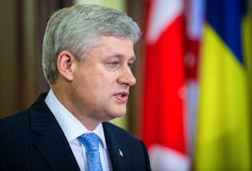 Former Canadian prime minister Stephen Harper's actions on the world stage were less about Canadian foreign policy and more about Canadian domestic politics, writes Peter McKenna. 