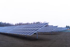 Amherst’s new solar garden is almost ready to begin producing electricity. Nova Scotia Power is seeking customers to participate in the pilot project that aims to make solar energy more accessible to more customers. Nova Scotia Power photo