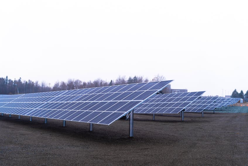 Amherst’s new solar garden is almost ready to begin producing electricity. Nova Scotia Power is seeking customers to participate in the pilot project that aims to make solar energy more accessible to more customers. Nova Scotia Power photo