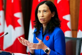  FILE PHOTO: Canada’s Chief Public Health Officer Dr. Theresa Tam speaks at a news conference held to discuss the country’s coronavirus disease (COVID-19) response in Ottawa, Ontario, Canada November 6, 2020. REUTERS/Patrick Doyle/File Photo