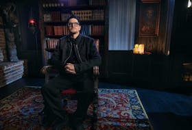 One of the Discovery+ Originals on Discovery+ is The Haunted Museum, where Ghost Adventures star Zak Bagans, pictured, collaborates with filmmaker Eli Roth to tell stories about some of the objects in his collection.  DISCOVERY 
